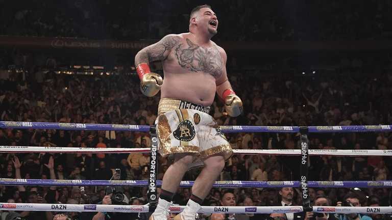 Енді Руїс / фото DAZN Енді Руїс / фото DAZN