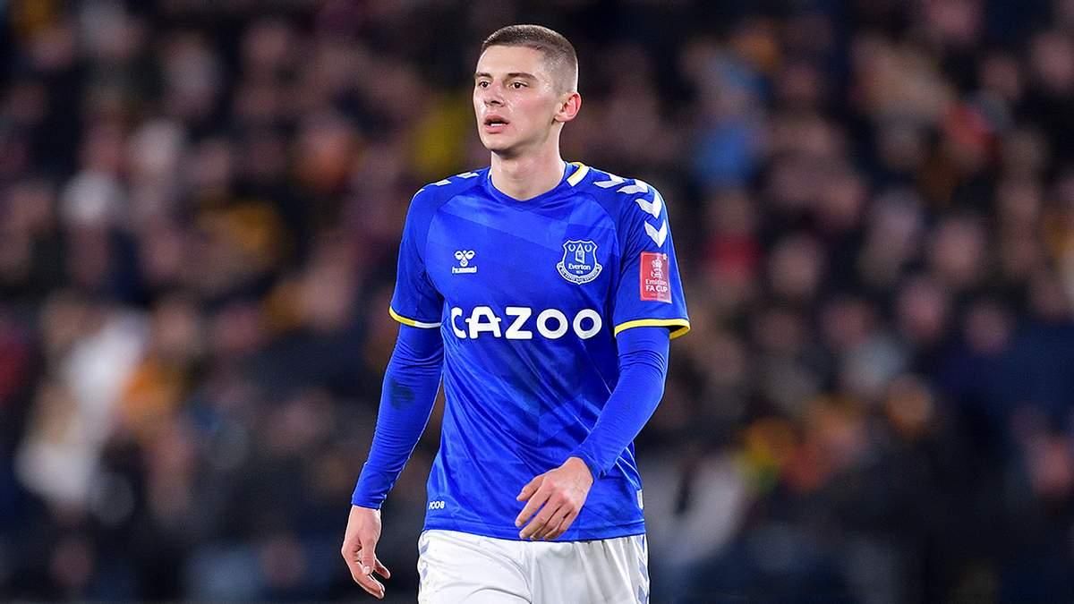 Віталій Миколенко / фото ФК Евертон Віталій Миколенко / фото ФК Евертон