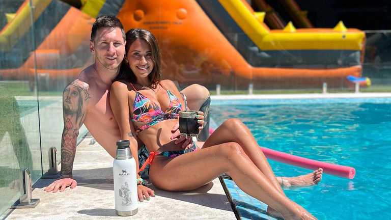 Ліонель та Антонела / фото з соцмереж Ліонель та Антонела / фото з соцмереж