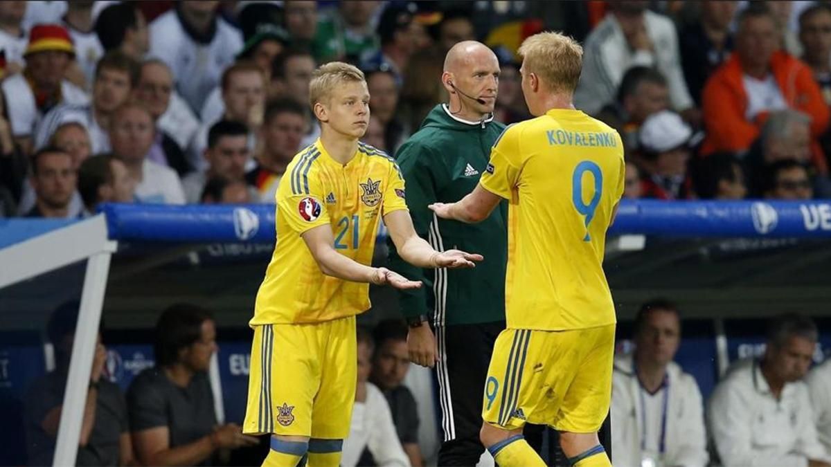 Зінченко і Коваленко / фото УЄФА
