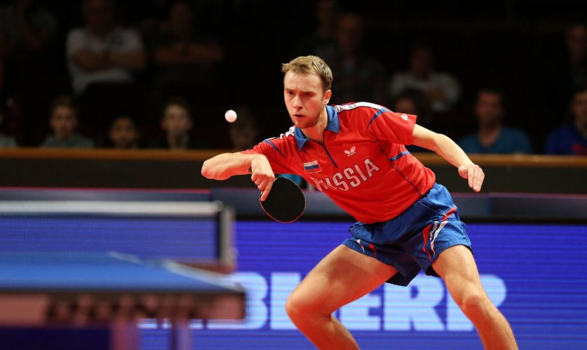 Російський гравець у настільний теніс