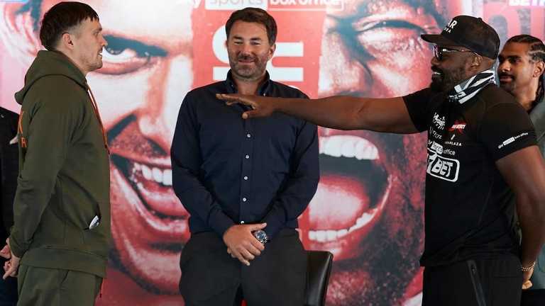 Усик и Чисора / фото из открытых источников Усик и Чисора / фото из открытых источников