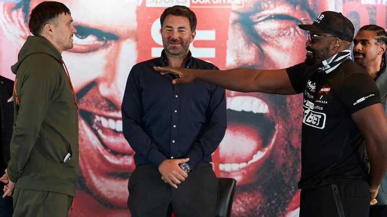 Усик и Чисора / фото из открытых источников