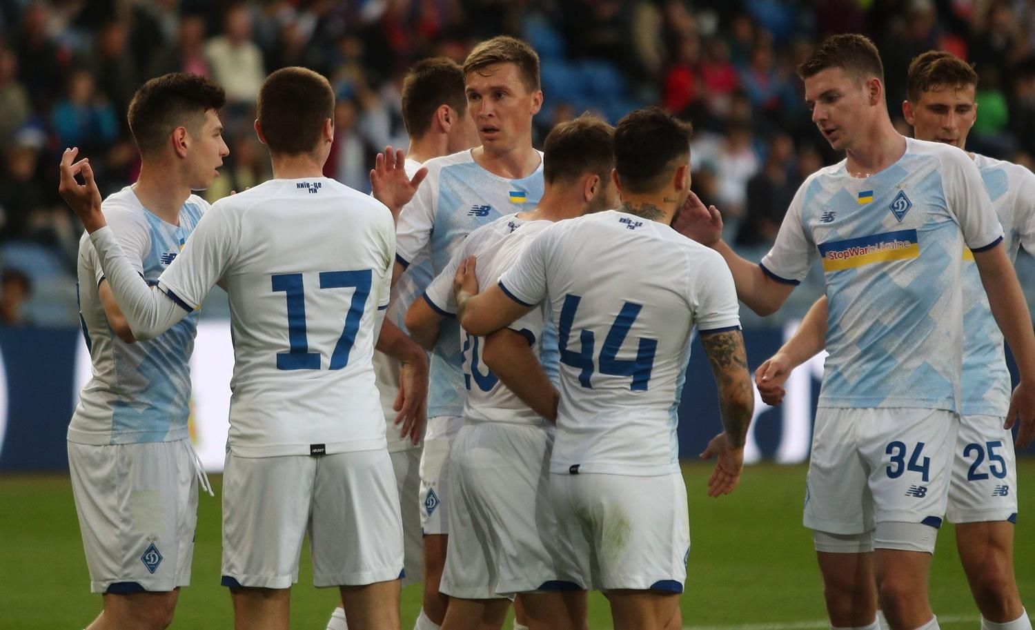 Динамо разобралось с Люцерном / фото ФК Динамо