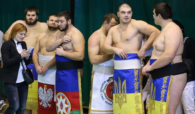Украина доминирует в сумо: "сине-желтые" завоевали 6 наград на Всемирных играх