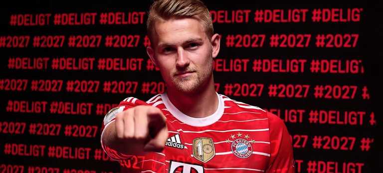 Де Лігт офіційно перебрався в Баварію Де Лігт офіційно перебрався в Баварію