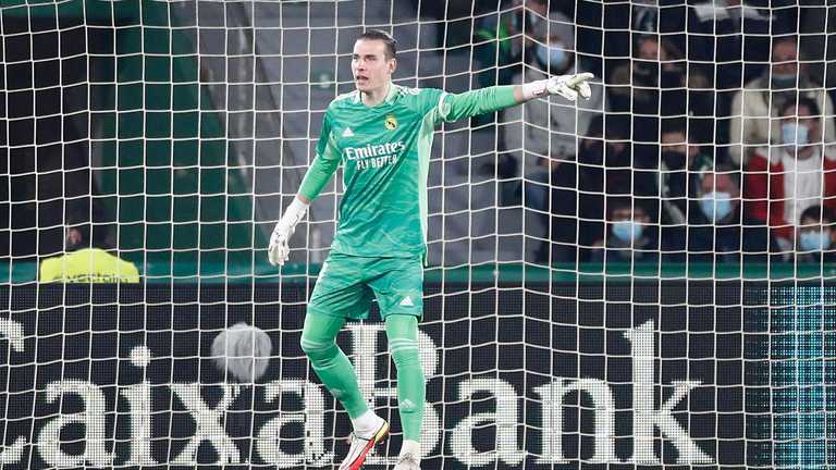 Андрей Лунин / фото ФК Реал Андрей Лунин / фото ФК Реал