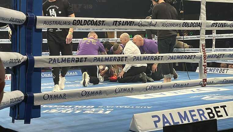 Жуткий нокаут в Австралии / фото из соцсетей Жуткий нокаут в Австралии / фото из соцсетей