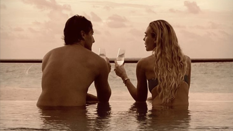 Франческо Тотті зі своєю дружиною / фото Instagram Франческо Тотті зі своєю дружиною / фото Instagram