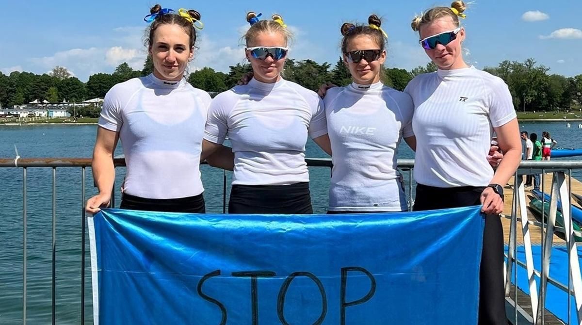 Українські веслувальниці / фото з соцмереж Українські веслувальниці / фото з соцмереж