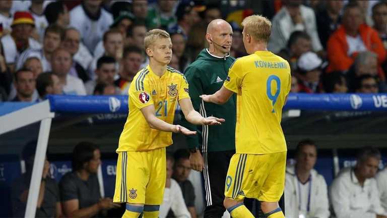Зинченко и Коваленко / фото УЄФА Зинченко и Коваленко / фото УЄФА