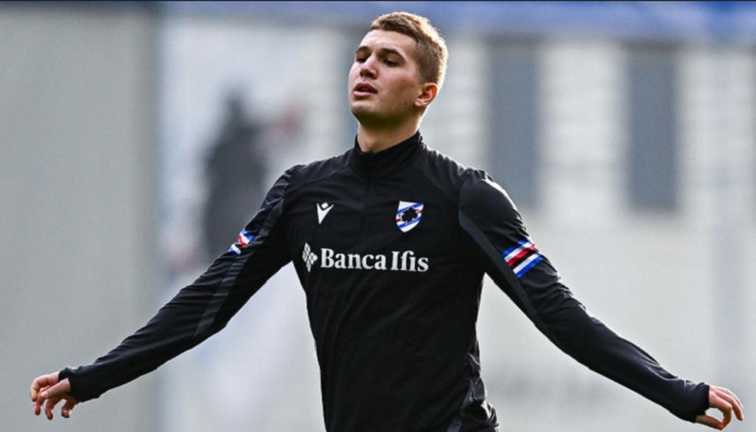 Владислав Супряга / фото ФК Сампдория