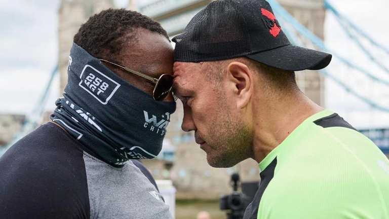 Чисора против Пулева / фото из соцсетей Чисора против Пулева / фото из соцсетей