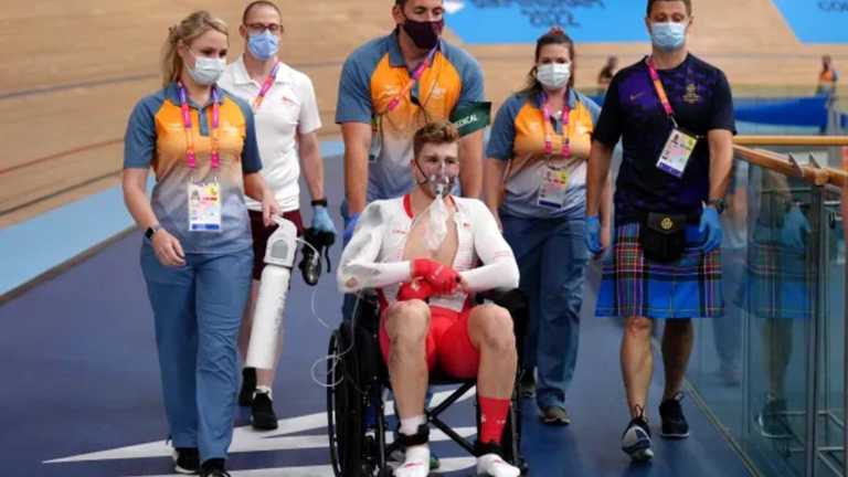 Джо Труман после аварии / PA Джо Труман после аварии / PA