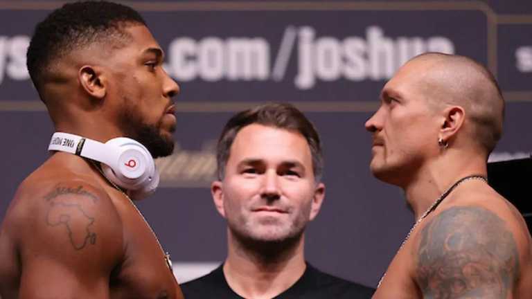 Джошуа та Усик / фото з відкритих джерел Джошуа та Усик / фото з відкритих джерел