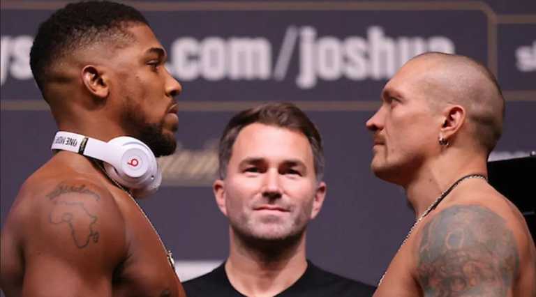 Джошуа та Усик / фото з відкритих джерел