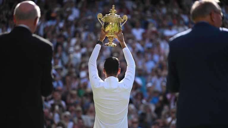 Новак Джокович / Фото Уимблдон Новак Джокович / Фото Уимблдон