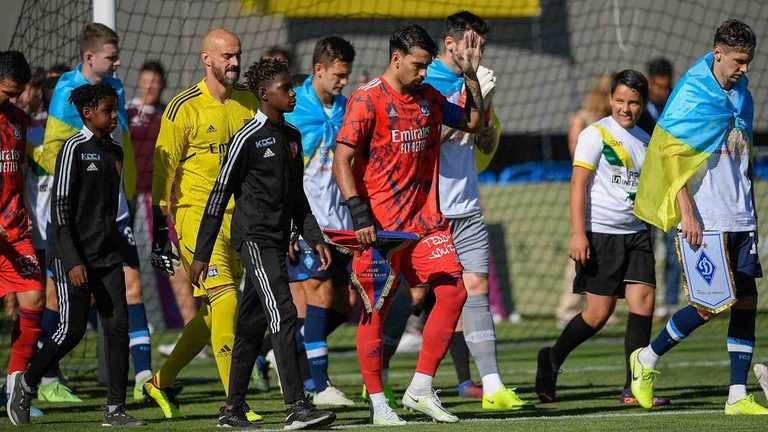 Лион – Динамо / Фото из Twitter Лион – Динамо / Фото из Twitter