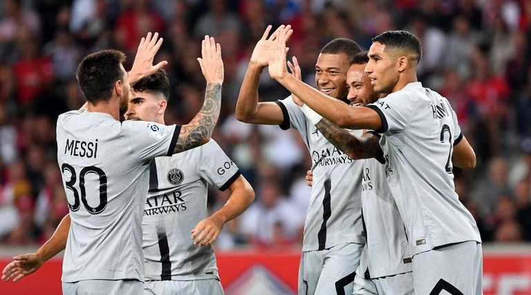 ПСЖ знищив Лілль / фото AFP ПСЖ знищив Лілль / фото AFP