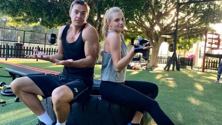 Даяна Ястремская и Саша Баин / фото BTU Даяна Ястремская и Саша Баин / фото BTU