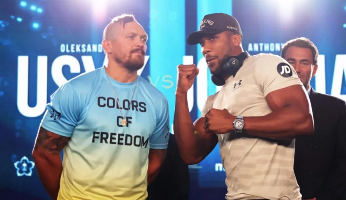 Усик проти Джошуа / фото Matchroom Boxing