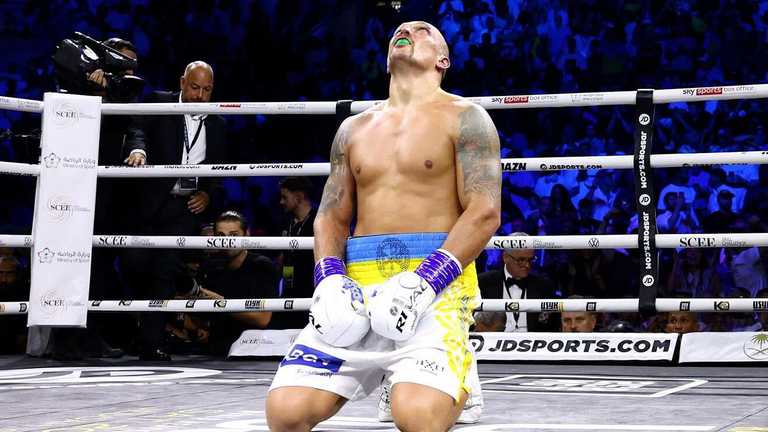 Олександр Усик / фото Matchroom Олександр Усик / фото Matchroom