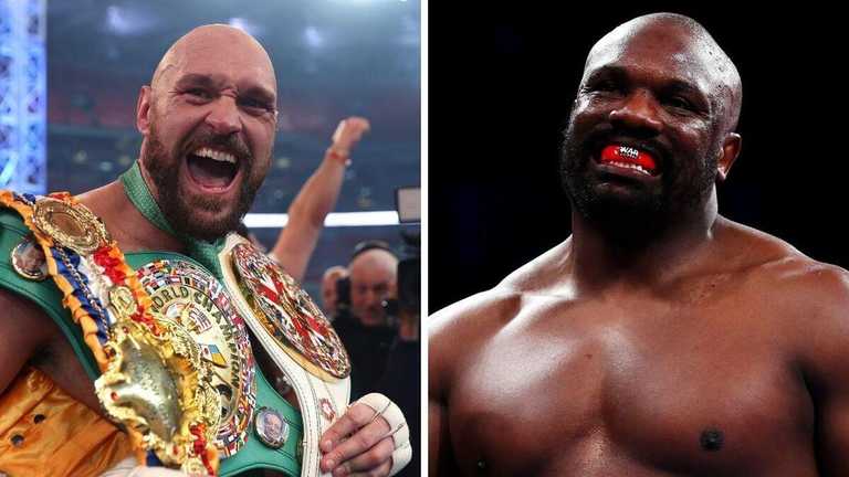 Тайсон Ф'юрі – Дерек Чісора / Колаж The Sun Тайсон Ф'юрі – Дерек Чісора / Колаж The Sun