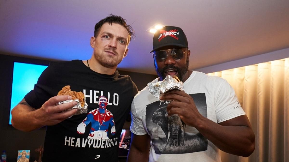 Усик та Чісора / Фото Matchroom Boxing