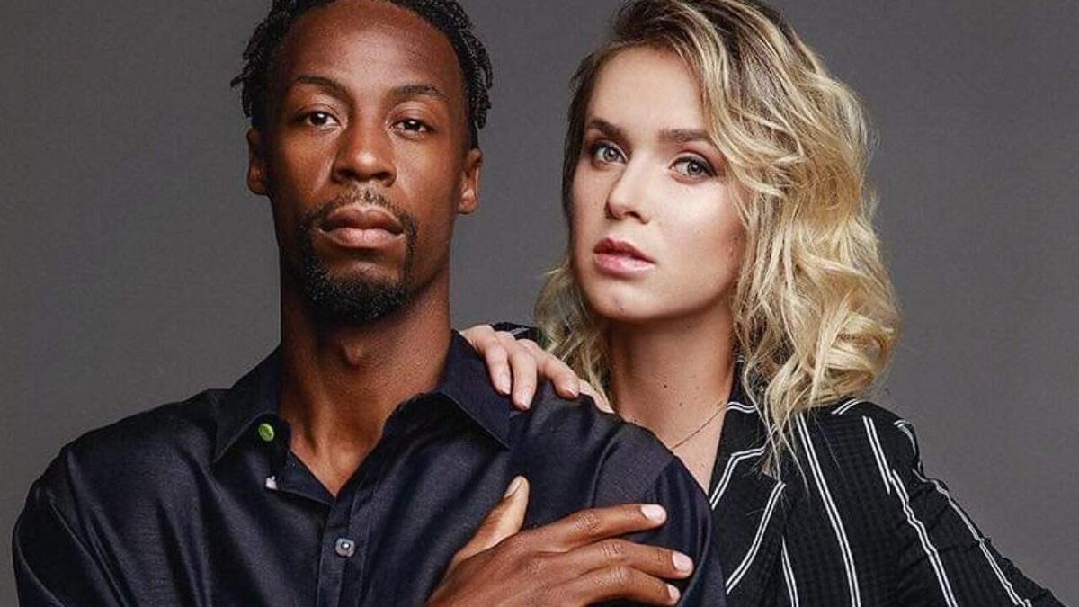 Гаэль Монфис и Элина Свитолина / Фото с соцсетей