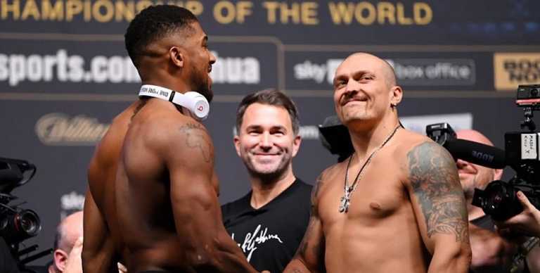 Усик против Джошуа / фото Matchroom Усик против Джошуа / фото Matchroom