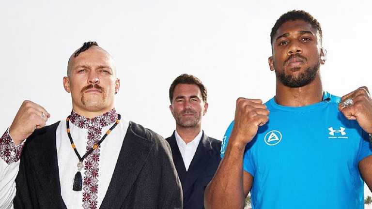 Усик – Джошуа / Фото Matchroom Boxing Усик – Джошуа / Фото Matchroom Boxing