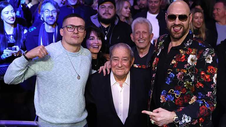 Усик, Арум и Фьюри / фото из соцсетей Усик, Арум и Фьюри / фото из соцсетей