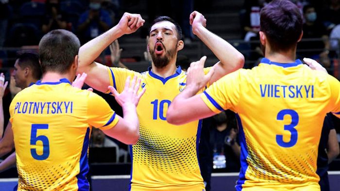 Украина впервые в истории попала в топ-20 мирового рейтинга сборных по волейболу