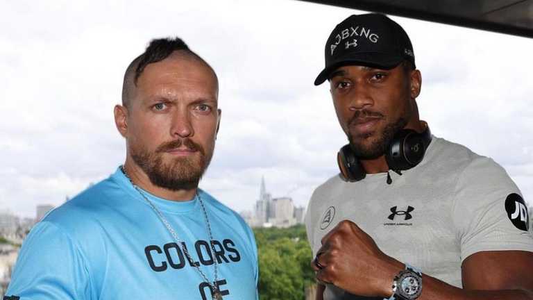 Усик и Джошуа / фото из соцсетей Усик и Джошуа / фото из соцсетей