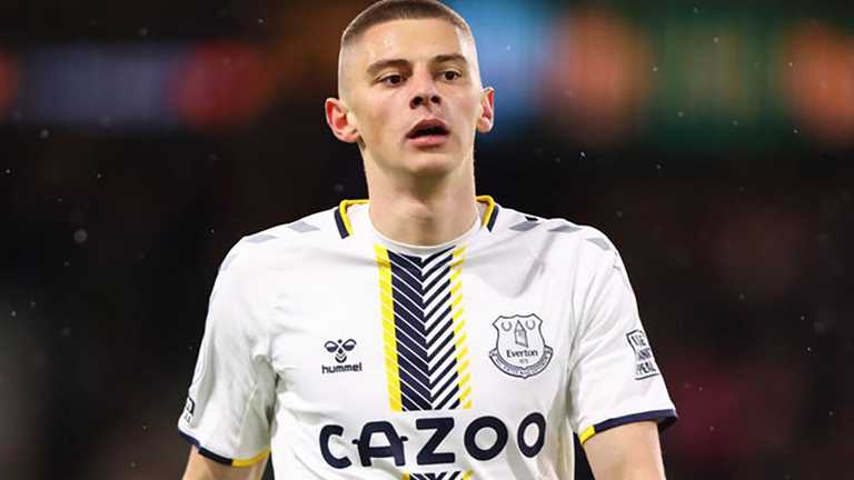 Віталій Миколенко / фото ФК Евертон Віталій Миколенко / фото ФК Евертон