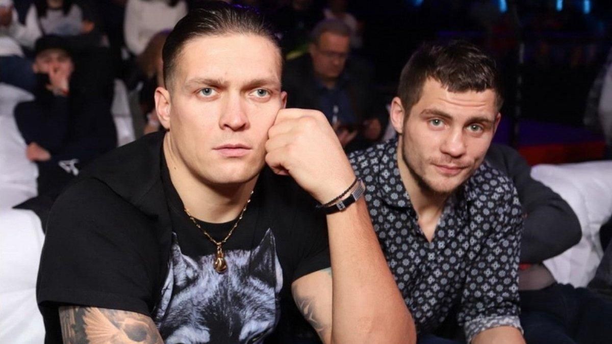Александр Усик и Денис Беринчик / Фото К2 Promotions