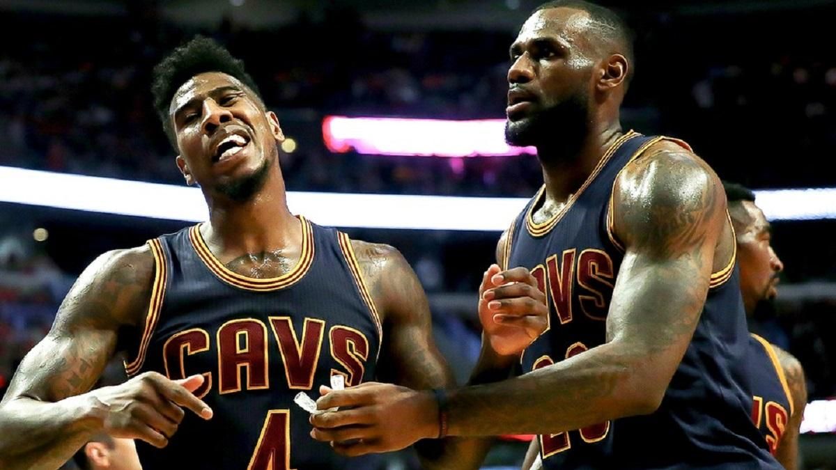 Іман Шаперт та Леброн Джеймс / Фото NBA