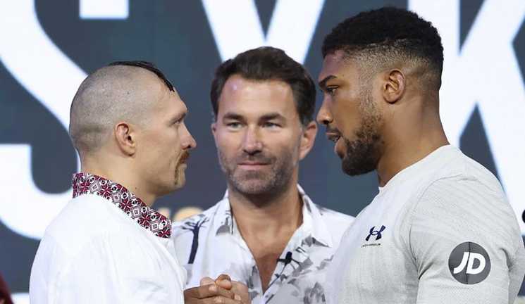 Усик против Джошуа / фото Matchroom boxing Усик против Джошуа / фото Matchroom boxing