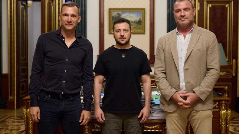 Шевченко, Зеленський і Шрайбер / Сайт Президента України Шевченко, Зеленський і Шрайбер / Сайт Президента України