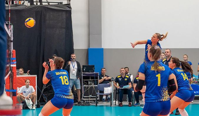 Сборная Украины одержала третью победу в отборе на ЧЕ-2023 по волейболу среди женщин