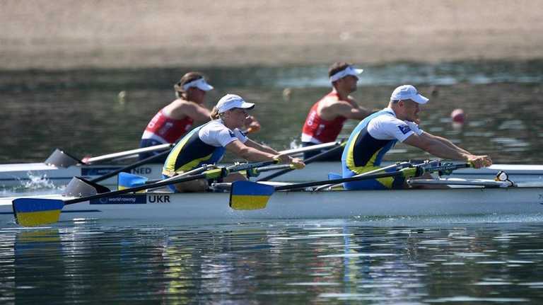 Українські паравеслувальники / фото World Rowing Українські паравеслувальники / фото World Rowing