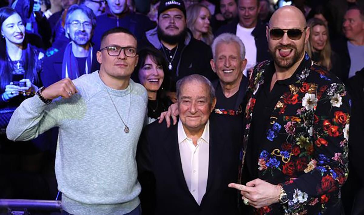 Усик, Арум та Ф’юрі / фото з соцмереж