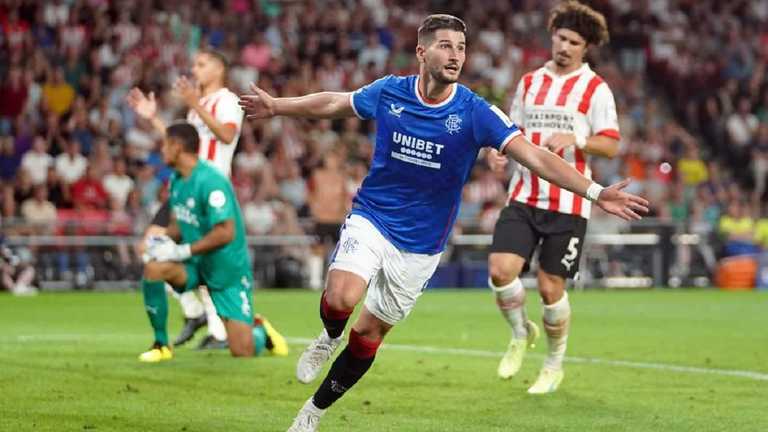 Рейнджерс переміг ПСВ / Twitter Рейнджерс переміг ПСВ / Twitter