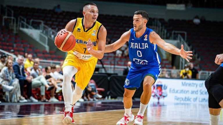 Матч Украины и Италии / ФИБА Матч Украины и Италии / ФИБА