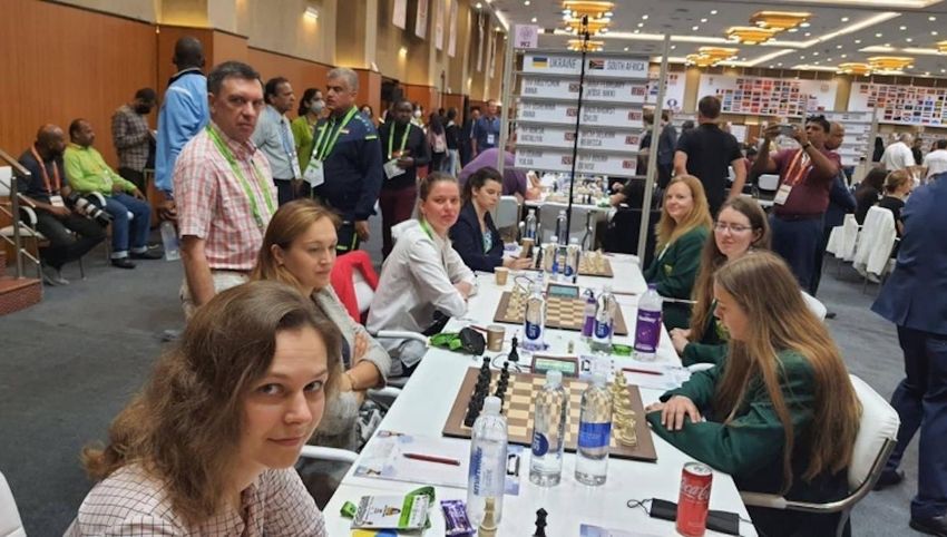 Шахова Олімпіада: чоловіча збірна України обіграла Аргентину, у жінок – нічия з лідерками