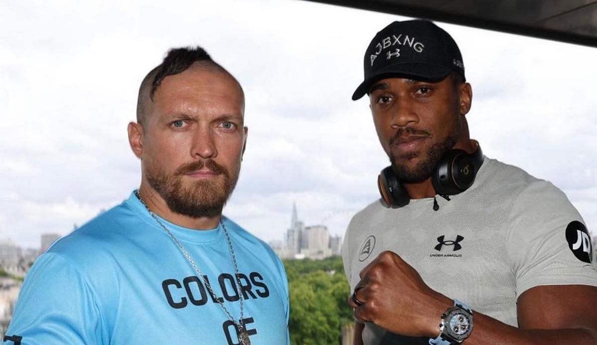 Усик і Джошуа / фото з соцмереж