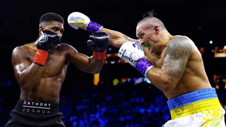 Джошуа та Усик / фото з відкритих джерел Джошуа та Усик / фото з відкритих джерел