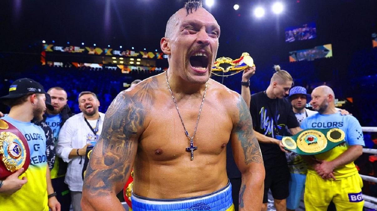 Олександр Усик / Фото Matchroom Boxing / Mark Robinson