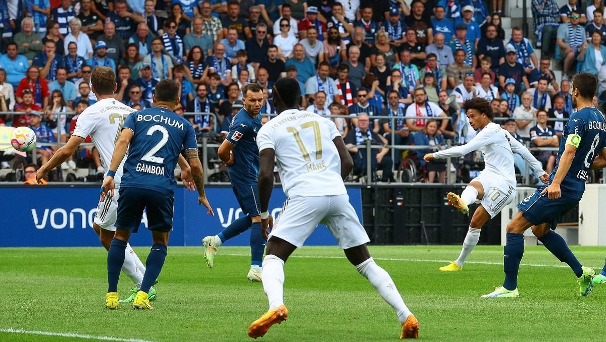 Противостояние Баварии и Бохума / Twitter "ротен"