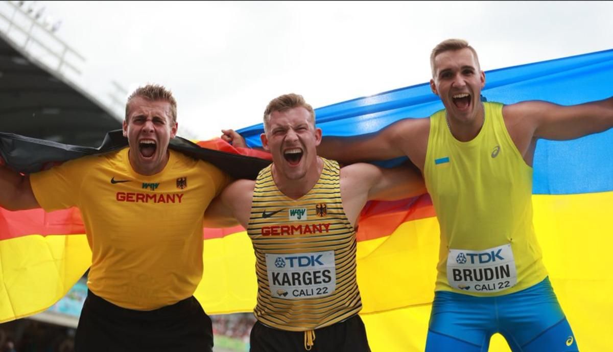 Михайло Брудін з призерами / НОК Михайло Брудін з призерами / НОК